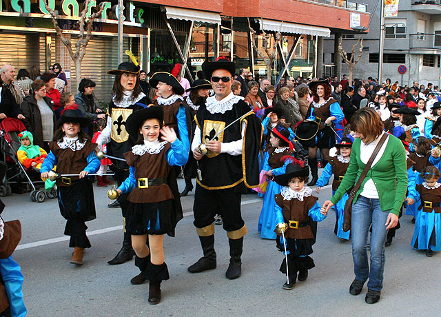 Multitud de niños desfilan en la tarde más divertida con el Carnaval Infantil de Cehegín. - 1, Foto 1