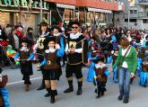 Multitud de niños desfilan en la tarde más divertida con el Carnaval Infantil de Cehegín.