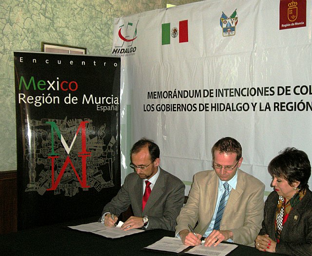 La Región firma cuatro acuerdos de relación preferente con los estados mexicanos de Hidalgo, Puebla y Coahuila y con México DF - 1, Foto 1