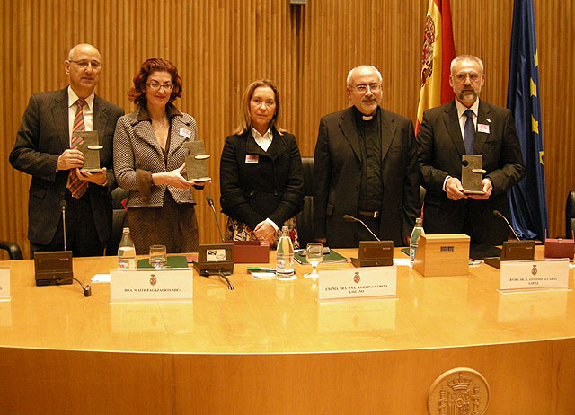 La UCAM entrega sus premios a la Solidaridad en el Congreso de los Diputados - 1, Foto 1