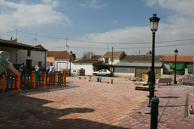 La renovación de la Plaza Santo Domingo de la Huerta Arriba casi está finalizada. - 2, Foto 2