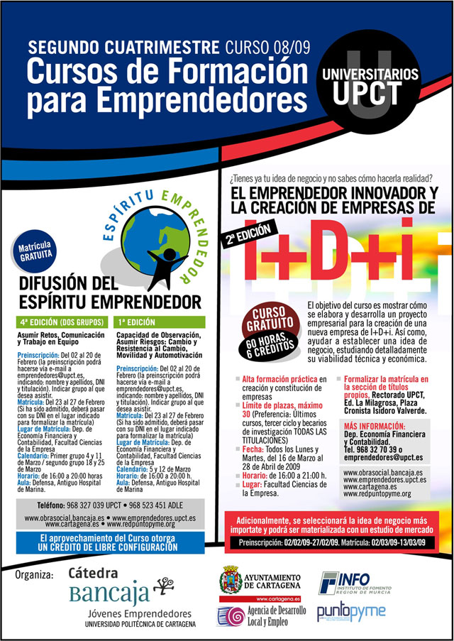 Gran acogida entre los universitarios del programa Difusión del Espíritu Emprendedor de la ADLE - 1, Foto 1