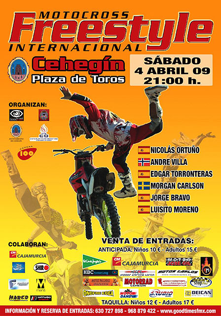 Se presenta el I Motocross Freestyle Internacional - 2, Foto 2