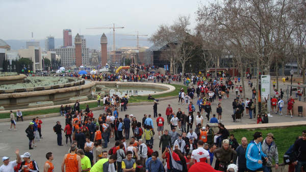 Todos los miembros del Club Atletismo Totana finalizan la maratn de Barcelona por debajo de las 4 horas - 25