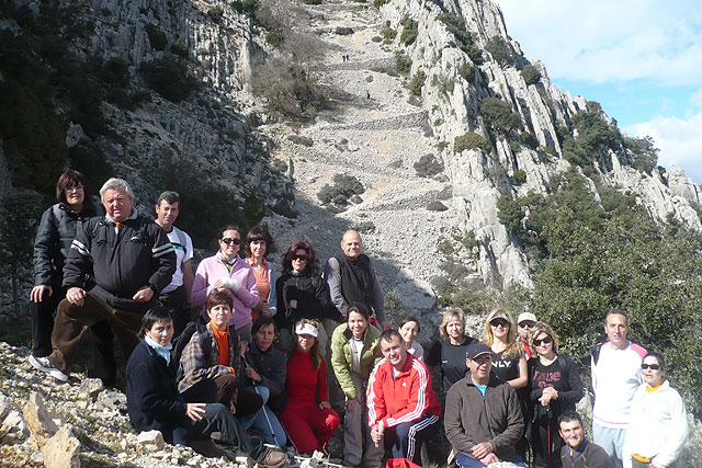 Ms de una veintena de senderistas realizaron el pasado domingo la senda del Caracol - 10