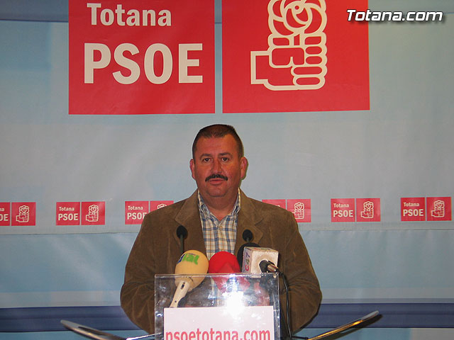 Andrés García: “El PSOE de Totana defiende total y absolutamente el trasvase del Tajo”, Foto 2