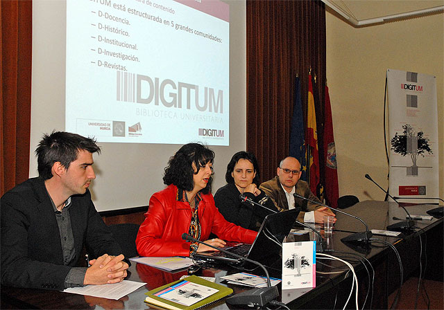 La Universidad de Murcia presenta la plataforma Digitum, que facilita el acceso a su producción científica - 1, Foto 1