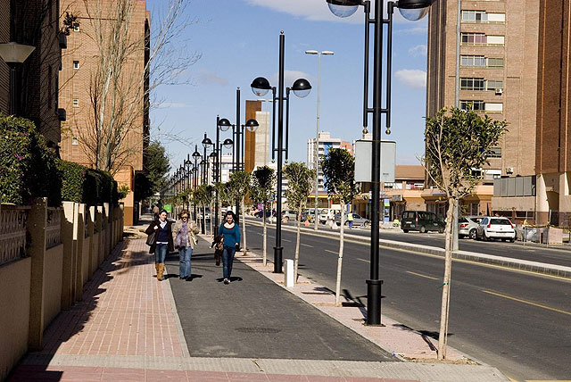 Parques y Jardines sustituirá los chopos de Ángel Bruna por ficus de bola - 1, Foto 1