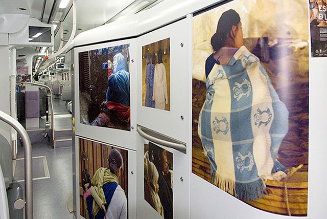 Renfe exhibe en el interior de los trenes de cercanías que unen Murcia y Alicante una exposición fotográfica con motivo  del “Día Internacional de la mujer“ - 1, Foto 1
