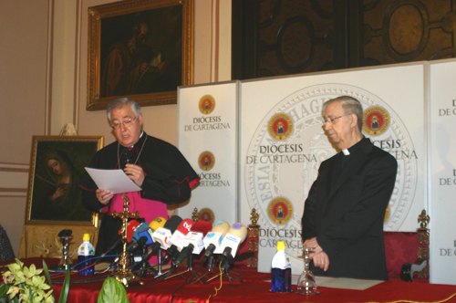 Reig Plá deja la Diócesis de Cartagena para marcharse a Alcalá de Henares - 1, Foto 1