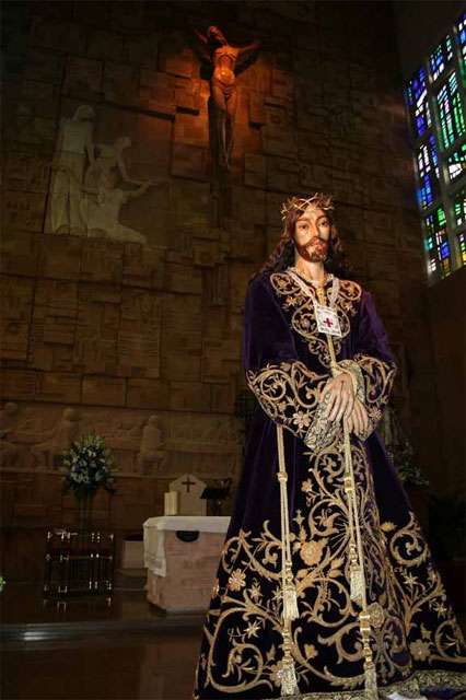 Alcantarilla celebró el tradicional besapié al Cristo de Medinaceli - 3, Foto 3