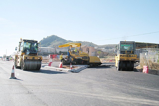 Obras Públicas trabaja en la eliminación de un punto negro en la carretera que va de Cobatillas a Venta Collares - 1, Foto 1