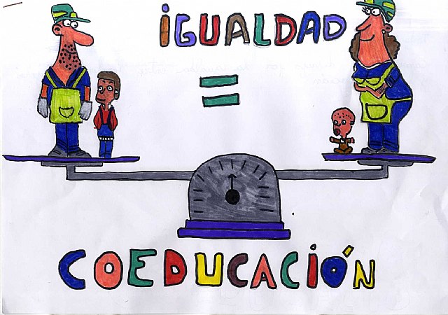 Los premios del III concurso de dibujo infantil 2009 sobre Igualdad de Oportunidades y Coeducación se entregarán este jueves 12 de marzo, Foto 1