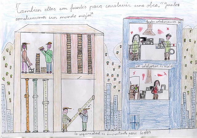 Los premios del III concurso de dibujo infantil 2009 sobre Igualdad de Oportunidades y Coeducación se entregarán este jueves 12 de marzo, Foto 2