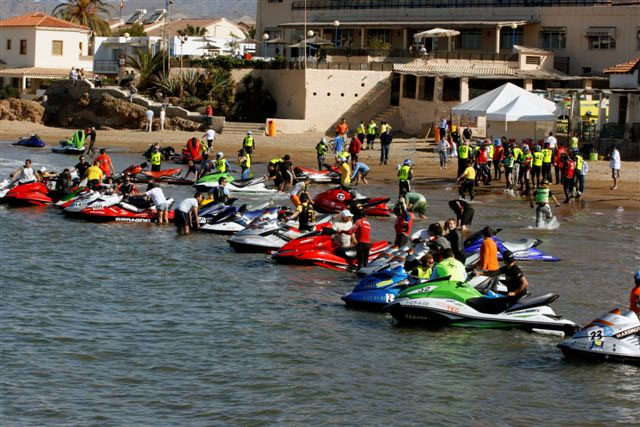 La costa de Mazarrón, escenario del Campeonato Regional de motos de agua - 1, Foto 1