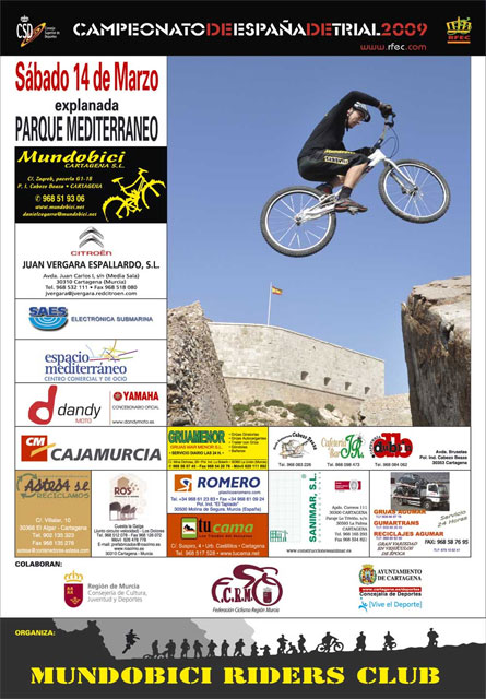 El Campeonato de España de Trial Bici se celebra en Cartagena - 1, Foto 1