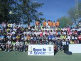 Ciento sesenta y tres escolares participaron en la Jornada de Atletismo de Deporte Escolar celebrada en el Polideportivo Municipal
