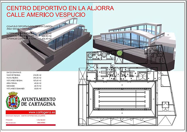 Las piscinas de La Aljorra y Pozo Estrecho se convierten en los proyectos deportivos estrella del Plan E - 2, Foto 2