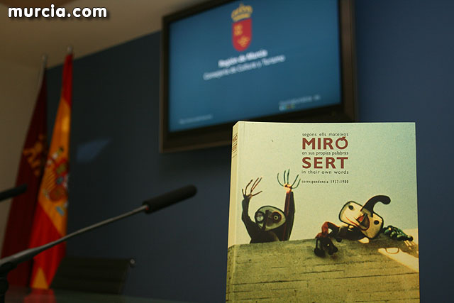 Cultura publica ‘Mir y Sert en sus propias palabras’ en colaboracin con la Fundaci Pilar i Joan Mir de Mallorca - 2