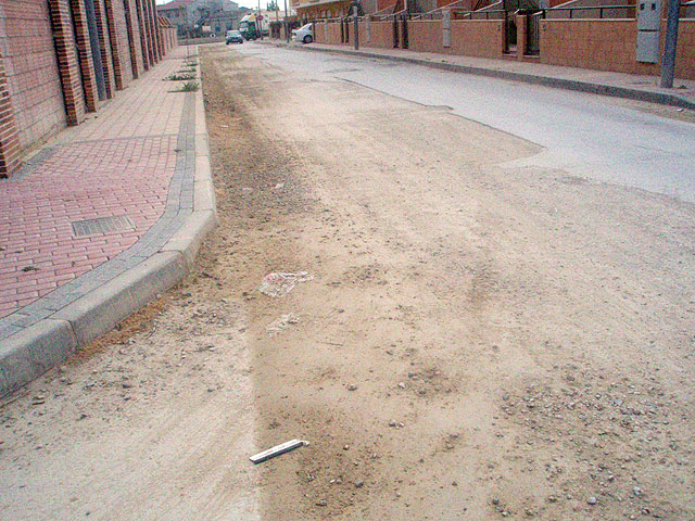 Los socialistas de El Esparragal piden al PP que se asfalten las calles Mayor y Tablacho Moreno que se encuentran en un estado lamentable - 2, Foto 2