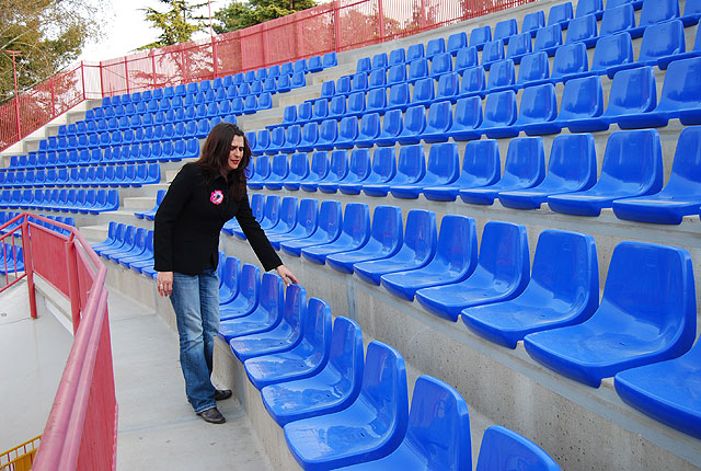 El auditorio del parque “Marcos Ortíz” comienza a renovar su imagen para la temporada de verano, Foto 1