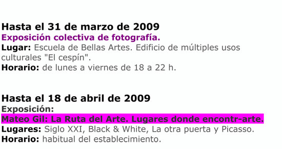 Agenda cultural de Yecla a partir del jueves 12 de marzo - 1