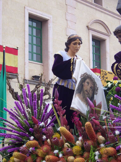 La Hermandad de La Verónica de Totana abre conversaciones para obtener la cesión de la otra parte de la imagen, Foto 1
