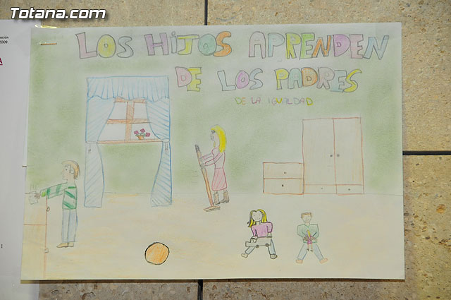 Entregan los premios del “III Concurso de Dibujo Infantil 2009 sobre Igualdad de Oportunidades y Coeducacin” - 27
