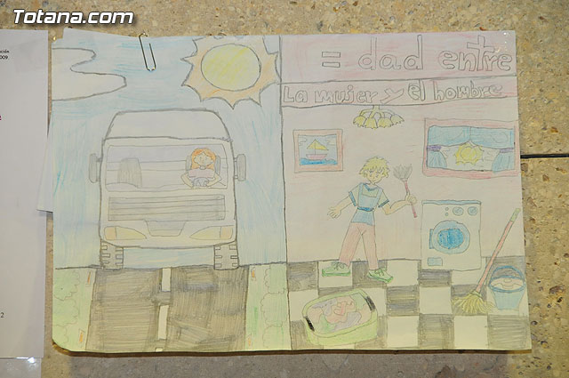 Entregan los premios del “III Concurso de Dibujo Infantil 2009 sobre Igualdad de Oportunidades y Coeducacin” - 29