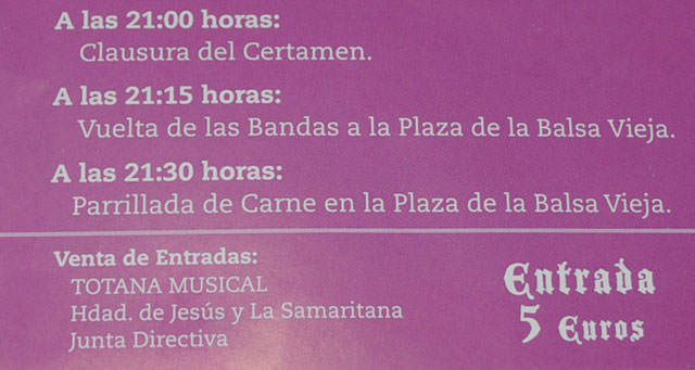 Totana acogerá el III Certamen Nacional de Bandas de Cornetas y Tambores Ciudad de Totana, Foto 2