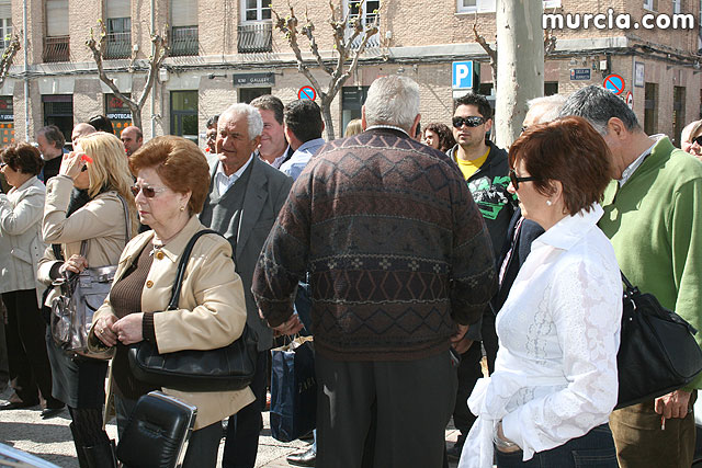 Medio centenar de afectados por la expropiacin de los terrenos para el aeropuerto de Corvera se manifiestan - 4