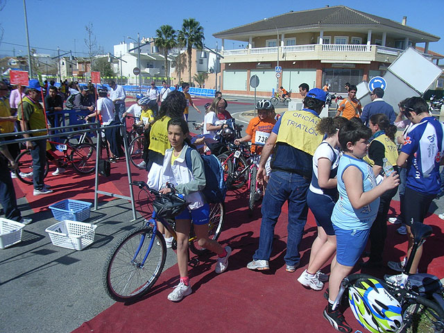 El colegio “Reina Sofía” consigue el primer puesto en la Final Regional Escolar de duatlón celebrada en Fuente Álamo, Foto 2