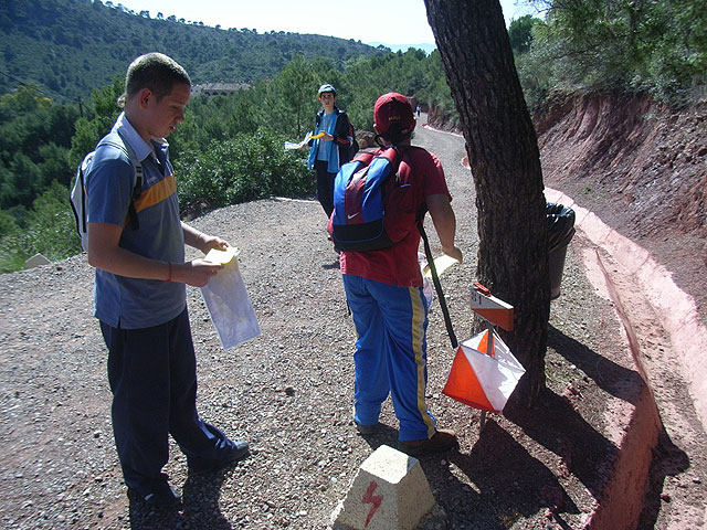 La Santa de Totana acoge la “I Jornada de Orientación” del Campeonato Escolar de la Región de Murcia, Foto 3