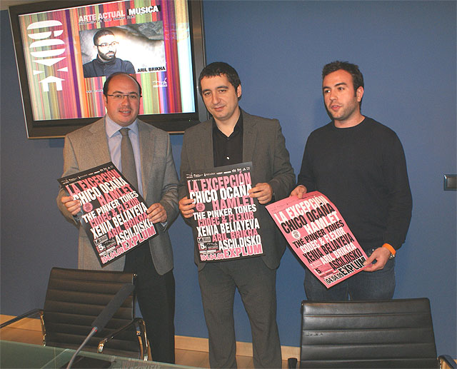 El Alcalde de Puerto Lumbreras y el Consejero de Cultura y Turismo presentan Explum 2009 - 1, Foto 1