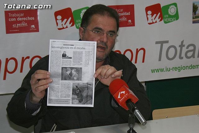 IU de Totana denuncia favoritismo descarado del PP hacía la empresa Generala, Foto 1