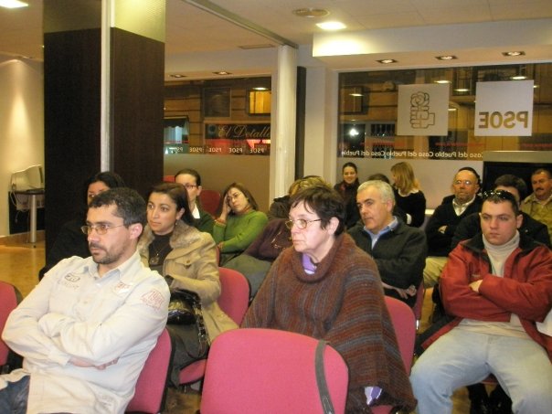 Lecture-Colloquium on the Law Unit, provided by Emilio Cano Candel, accessibility commission FAMDIF, Foto 2