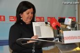 Rueda de prensa Lola Cano (PSOE) , Ley de Dependencia