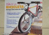 El “Día de la bicicleta” se celebrará el próximo domingo 22 de marzo a partir de las nueve y media de la mañana