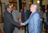 El presidente de la República Saharaui visita la Universidad de Murcia