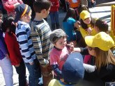 Ms de 150 niños/as se subieron al “Ludobs” el pasado sbado en la Plaza de la Balsa Vieja