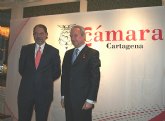 Valcrcel muestra su “compromiso y apoyo” a los empresarios de Cartagena para mantener la proyeccin econmica de la comarca