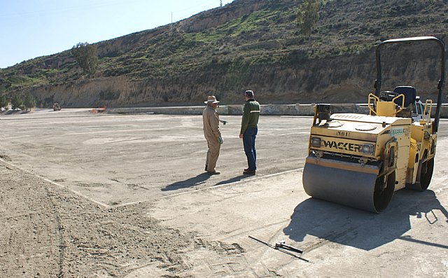 Puerto Lumbreras construye un Campo de Fútbol 7 en la pista deportiva Peñas Blancas - 1, Foto 1