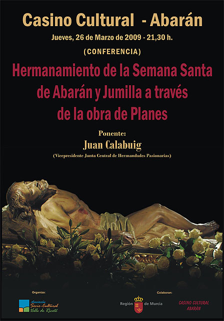 Juan Calabuig ofrecerá una conferencia en el Casino Cultural de Abarán - 1, Foto 1