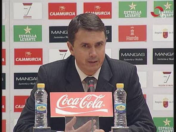 El entrenador del Real Murcia participará en una mesa redonda en Cehegín - 1, Foto 1