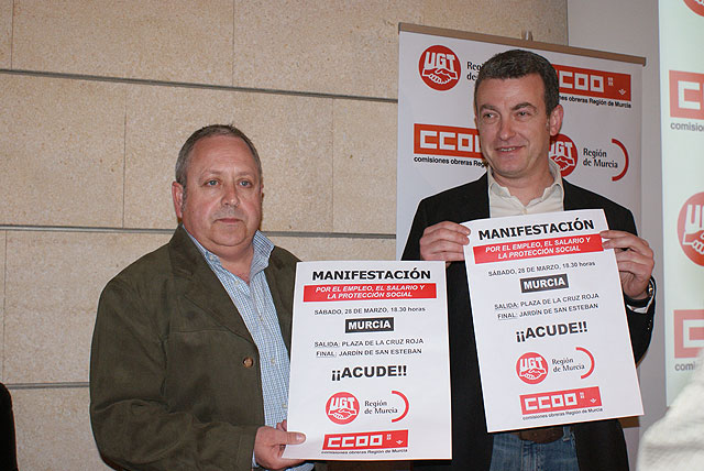 UGT y CCOO no consentirán ningún tipo de regresión social en los derechos de los trabajadores y reivindicarán con fuerza el diálogo social - 1, Foto 1