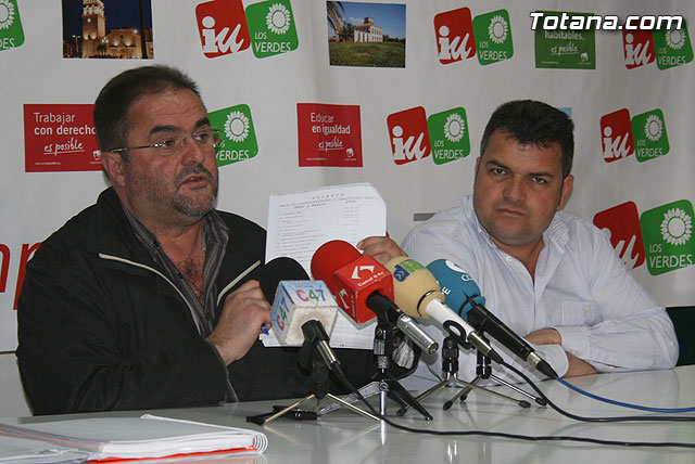 IU: "The Municipal PROINVITOSA Society, which manages the industrial area of Totana, shows almost 100,000 euros in losses in 2008, a profit after 10 years", Foto 1