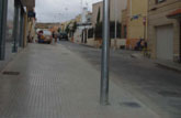 UPyD de Cartagena denuncia la ubicación incorrecta de farolas en una calle de Canteras