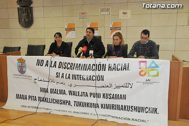 A dozen activities that start today commemorate the International Day against racism and racial discrimination ", Foto 1