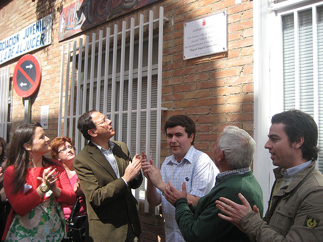 El Alcalde inaugura en Aljucer el nuevo local que el Ayuntamiento pone al servicio de los jóvenes de la pedanía - 1, Foto 1