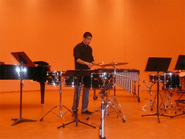 Luis Javier Fernández y Andrés Navarro, finalistas de Percusión de Entre Cuerdas y Metales - 1, Foto 1